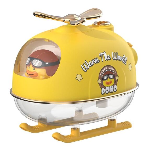 ICARER FAMILY IFJSQ07 Cartoon Nano Spray Umidificatore per luce notturna, Spec: plug-in (giallo)