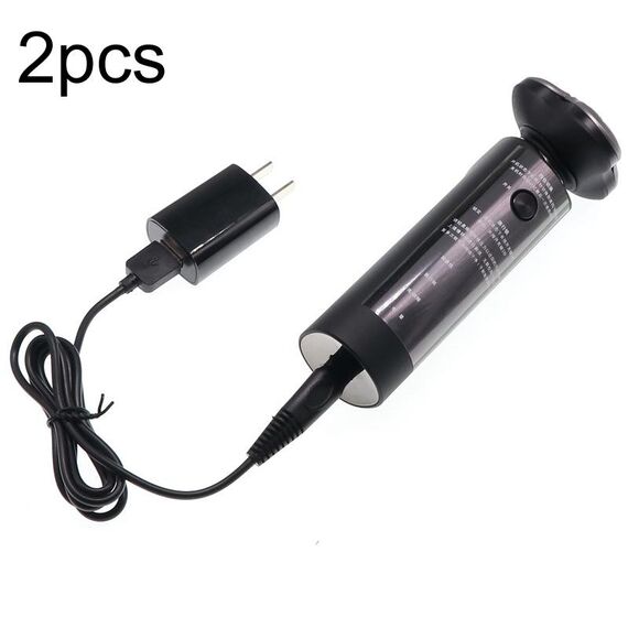 Per Xiaomi Mijia MJTXD01SKS Rasoio elettrico Cavo di ricarica USB Alimentazione, Spce: 2 pezzi Cavo + Spina CN
