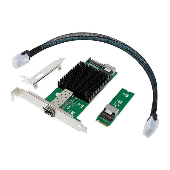 Scheda di rete industriale per server SUNWEIT ST7331 M.2 X520DA1 10GbE singola ottica/SFP+