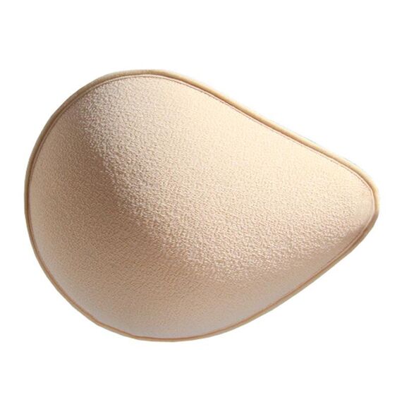 Protesi mammarie postoperatorie in lattice naturale, pellet di silicone, impianti mammari antibatterici, traspiranti e ultraleggeri, taglia: L (spirale sinistra)