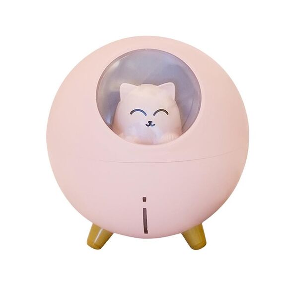 Umidificatore WT-TX5 USB Direct Insert Version Purificatore desktop Mini Planet Cat (rosa)