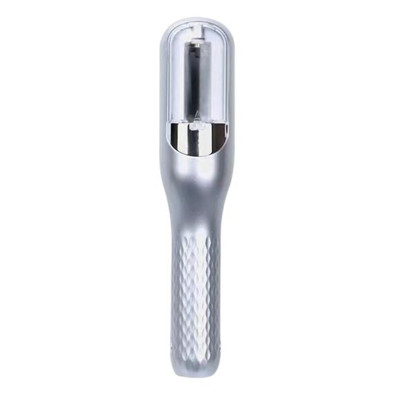 Tagliacapelli senza fili con doppie punte Tagliacapelli con ricarica USB Tagliacapelli con estremità lisce (Argento)