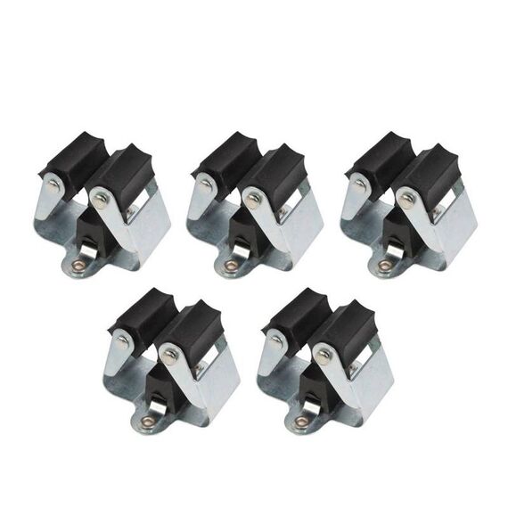 HILDA 5 pezzi/set con 10 viti di espansione portautensili da cucina perforato montato a parete portautensili da cucina