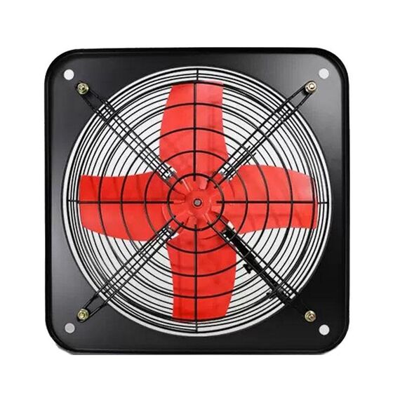 Ventilatore da cucina a doppia griglia da 14 pollici Ventilatore da parete per finestra Ventilatore industriale ad alta potenza Cappa aspirante per fumi, Spina CN