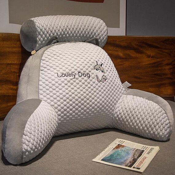 Cuscino da comodino Cuscino morbido per la vita del divano Tatami, dimensioni: medio (Husky)