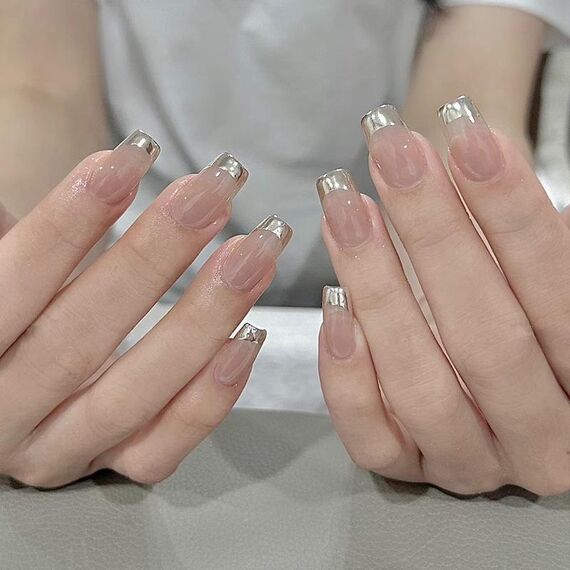 24 toppe rifinite con colla gelatina per unghie fatte a mano con glitter per unghie, colore: BS2034 (borsa degli attrezzi da indossare)