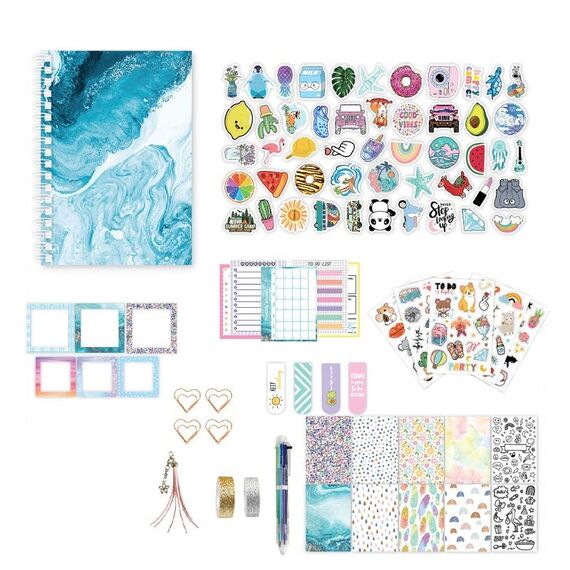 Adesivi decorativi per album di ritagli manuali decorativi fai-da-te per bambini (Diario ondulato)