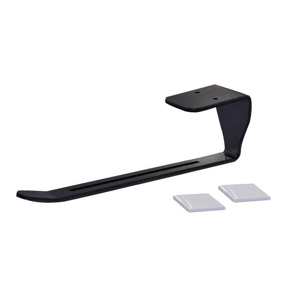 Organizer per coperchio per bicchiere, portaoggetti autoadesivo sotto il coperchio della tazza, colore: nero
