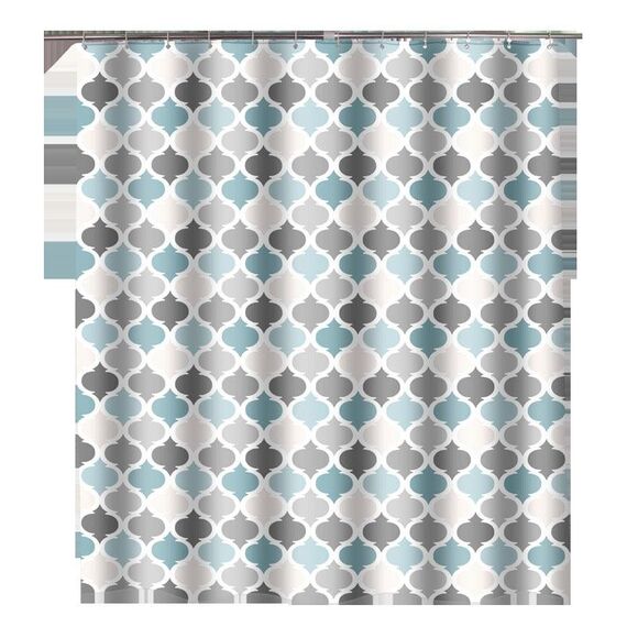 Tessuti per tende da bagno in poliestere per tende da doccia impermeabili ispessite semplici da 120x180 cm