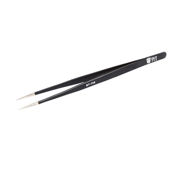 BEST BST-728 202 Pinzette antistatiche in acciaio inossidabile