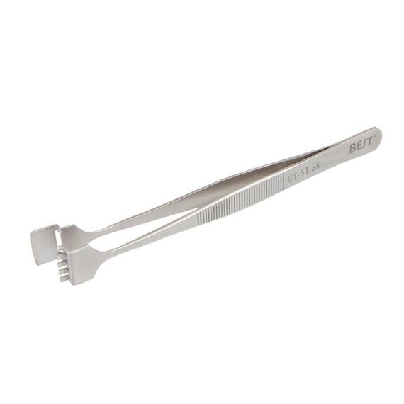 BEST BST-91-5T SA Pinzette professionali per wafer in acciaio inossidabile per wafer di silicio
