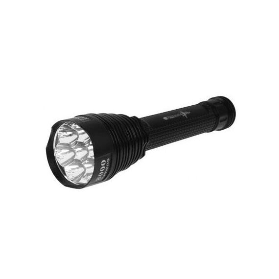 Torcia a LED TrustFire TR-J18, 5 modalità, 7x Cree XM-L T6, flusso luminoso: 8000 lm, lunghezza: 24,5 / 30,5 cm