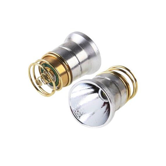 Modulo drop-in per torce, LED CREE XML T6 da 26,5 mm, guscio in alluminio liscio