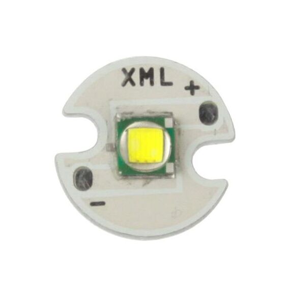 Lampadina con emettitore LED CREE XM-L T6 ad alta luminosità da 10W, Per torcia, flusso luminoso: 1000lm