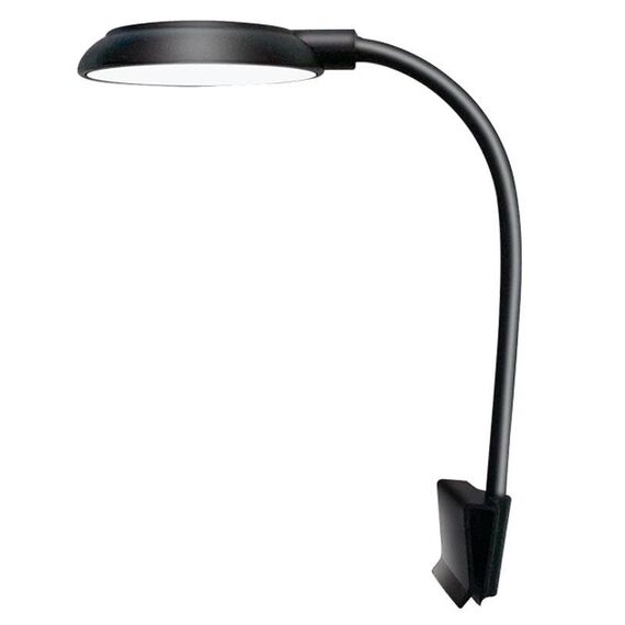 Lampada per piante acquatiche traslucide per acquario con presa USB per illuminazione a LED per acquario da 5 W (nero)
