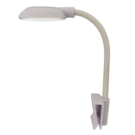 Lampada a clip LED per acquario da 5 W, presa USB, lampada per piante acquatiche traslucide per acquario (bianco)