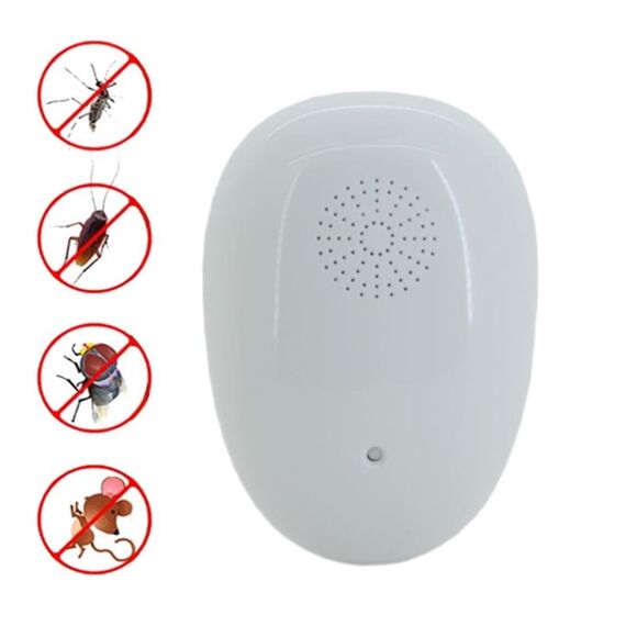 AC 90-250V Controllo dei parassiti Insetticida Repellente repellente per zanzare ad ultrasuoni Killer, spina americana