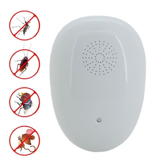 AC 90-250V Antiparassitari Insect Bugs Ultrasonic Repellente per zanzare Repeller Killer, spina UK