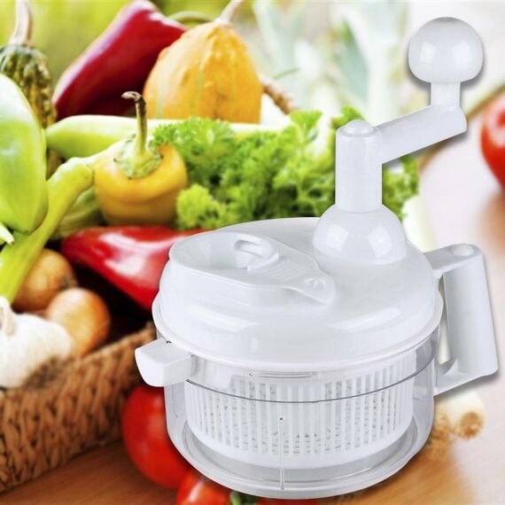 Mini utensile da cucina multiuso, verdura, frutta, affettatrice manuale, tritatutto