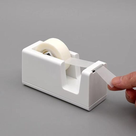 Dispenser di nastro originale Xiaomi Youpin Kaco LEMO con 2 rotoli di nastri e graffette (bianco)