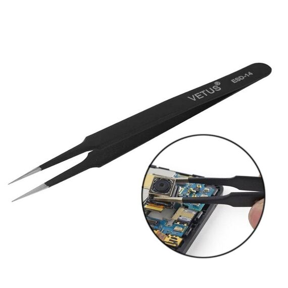 Pinzette antistatiche ESD-14