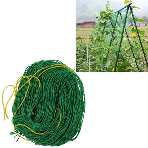 Piante Arrampicata Cornice in rattan Ornamento Portafiori Fiori Piante Artigianato Decorazioni da appendere Rete da giardinaggio, Dimensioni: 1,8 x 1,8 m