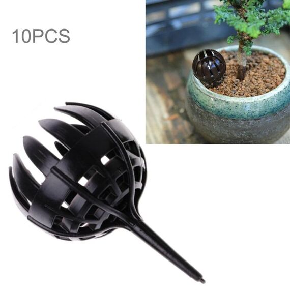 10PCS Attrezzi per bonsai Prodotti per giardinaggio Attrezzi per giardinaggio Scatole per fertilizzanti bonsai, di piccole dimensioni: 4 * 2.5 * 2.5cm (colore caffè)
