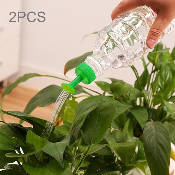 2 PCS Portatile Piccolo Plastica Irrigatore Irrigatore Bollitore Bocca Tappo di Bottiglia Pianta Irrigazione Irrigatore Portatile Famiglia Pianta in Vaso Waterer Attrezzi da giardinaggio Irrigazione Bocca dell'irrigatore, Consegna a colori casuali