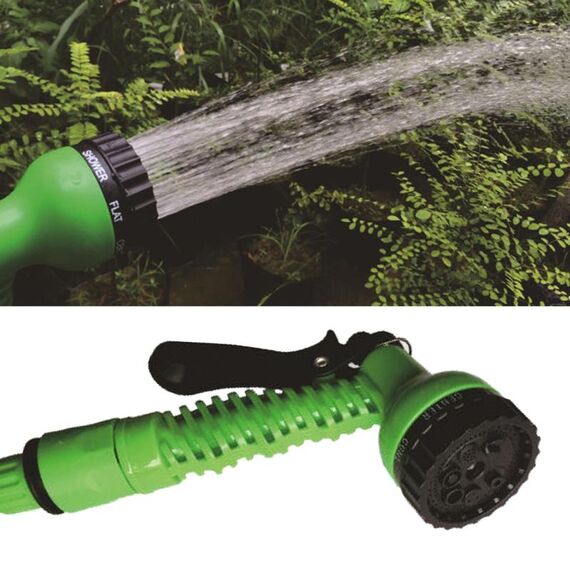 Tubo flessibile per irrigazione da giardino 100FT 3 volte Tubo telescopico Tubo flessibile magico per giardino Tubo per irrigazione espandibile con tubi in plastica Tubo telescopico con pistola a spruzzo