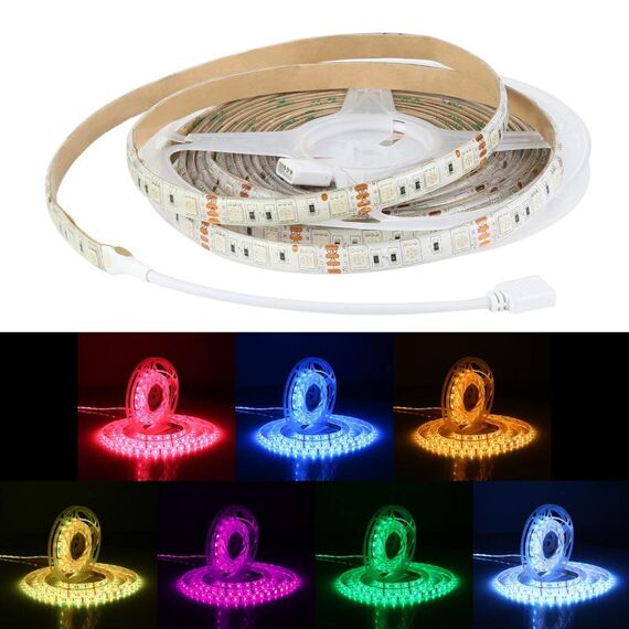 XS-SLD01 5m 60W Smart WiFi Rope Light, Telecomando APP con luce colorata 300 LED SMD 5050 Funziona con Alexa e Google Home, spina USA / UE / Regno Unito