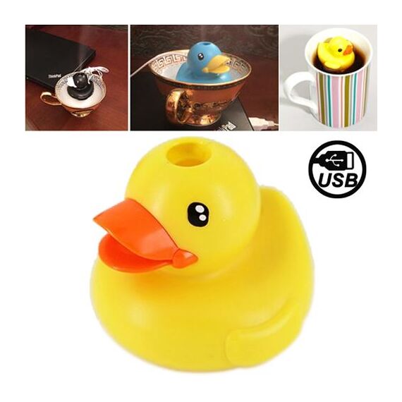 Umidificatore d'aria USB Lovely Duck Style (giallo)