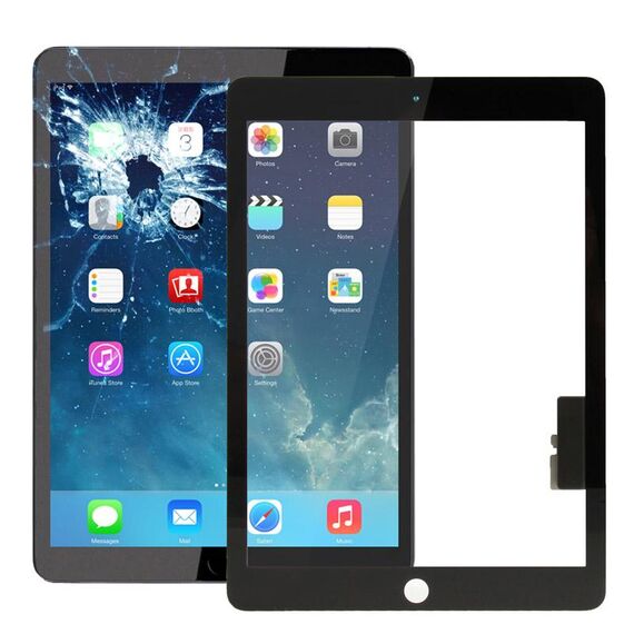 Pannello a sfioramento per iPad Air (nero)