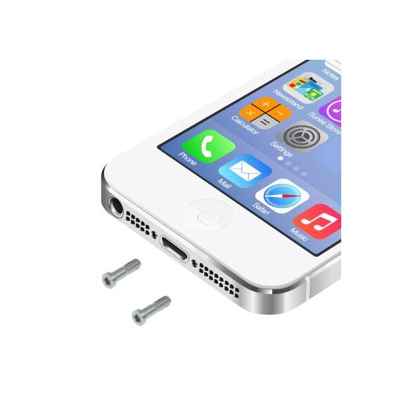 20 viti per dock originali PCS per iPhone 5 / 5S (argento)