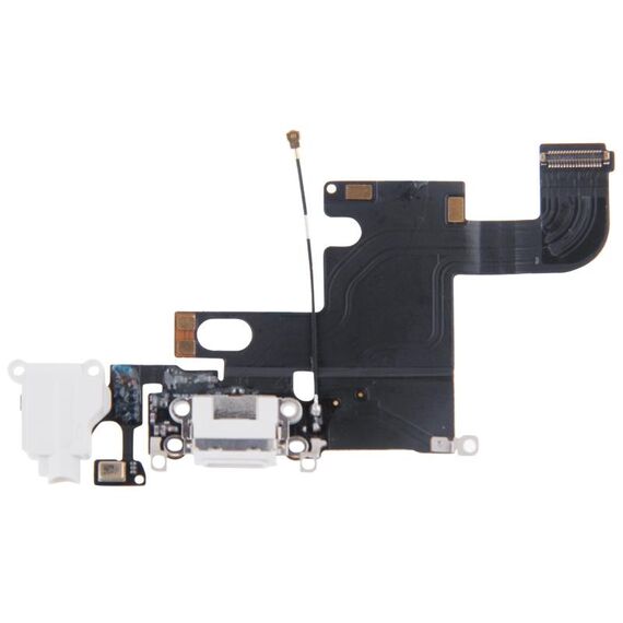 Cavo flessibile per connettore dock porta di ricarica per iPhone 6 (bianco)