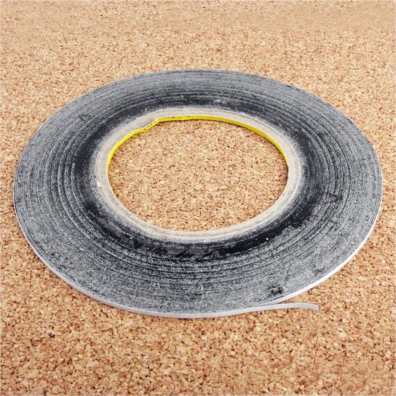 Nastro adesivo adesivo biadesivo da 6mm per iPad Air / iPad Mini / iPad 4 / nuovo iPad / iPad 2 riparazione del pannello tattile, lunghezza: 50m (nero)