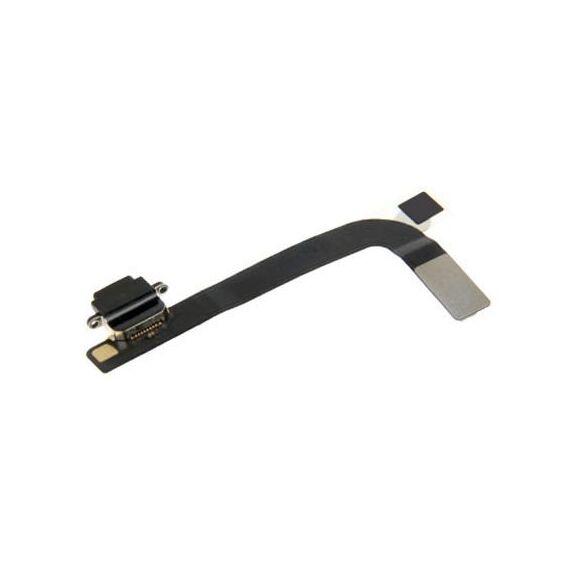 Cavo flessibile per caricabatterie con connettore di coda per iPad 4 (nero)
