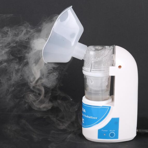 Mini Home Ultrasonic Atomizer Atomizer Facial Moisturizer for Child Adult (EU plug)