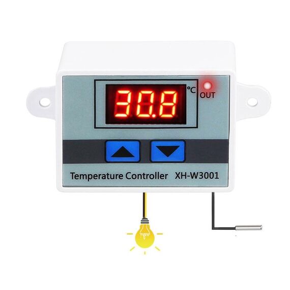 XH-W3001 Regolatore di temperatura LED digitale Arduino Interruttore di riscaldamento per riscaldamento Termostato Sensore NTC 220V