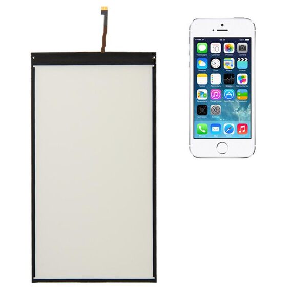 Pellicola retroilluminazione display LCD / Modulo unità retroilluminazione LCD pezzo di ricambio per iPhone 5 (nero)