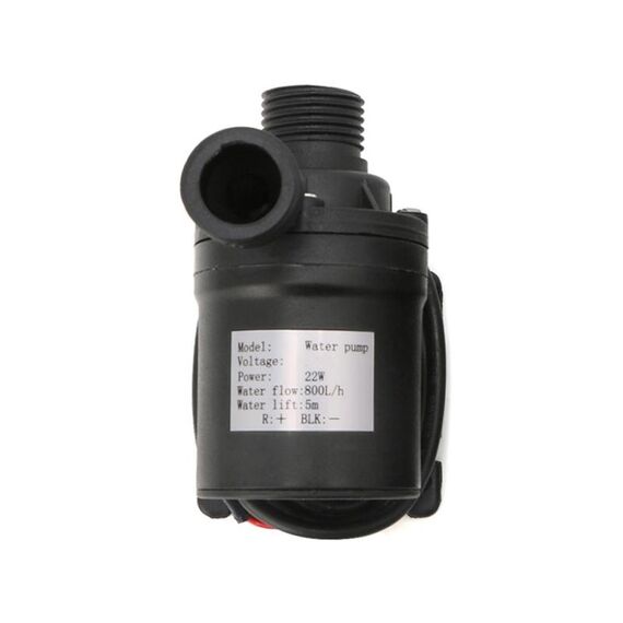 Pompa sommergibile per irrigazione, circolazione dell'acqua, motore brushless solare, portata 800 l/h(12V)