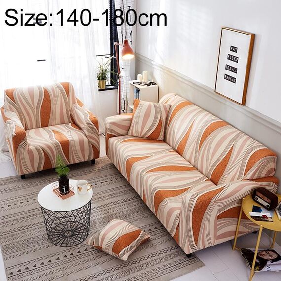 Divano Coperchi all-inclusive antiscivolo Elastico Elastico Elastico Completo Cover Cover Cover e cuscino, Specifica: Due sedile + 2 PCS Case (Famiglia letteraria)