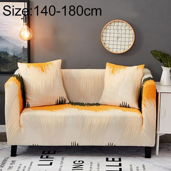 Divano Covers All-inclusive resistente alla sezione antiscivolo Elastic Cover Cover Cover Cover Cover e Pillow Case, Specifica: Due sedile + 2 PCS Cuscino (Tide)