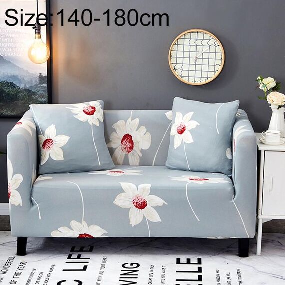 Divano copre tutto-inclusive resistente antiscivolo Elastico Elastico Elastico Completo Cover Cover Cover e Pillow Case, Specifica: Due sedile + 2 PCS Case (Autum)
