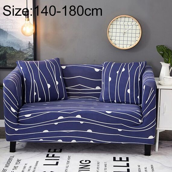 Divano copre tutto-inclusive resistente alla sezione antiscivolo Elastic Cover Cover Cover Cover Cover e cuscino, Specifica: Due sedile + 2 PCS Case (Nota)