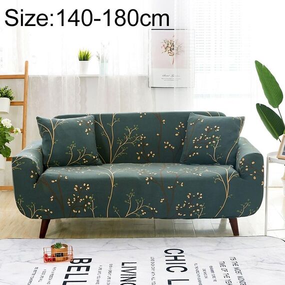 Divano copre tutti-inclusive resistente antiscivolo Elastico Elastico completo Cover Cover Cover e cuscinetto, Specifiche: Due sedile + 2 pezzi cuscino (elegante)