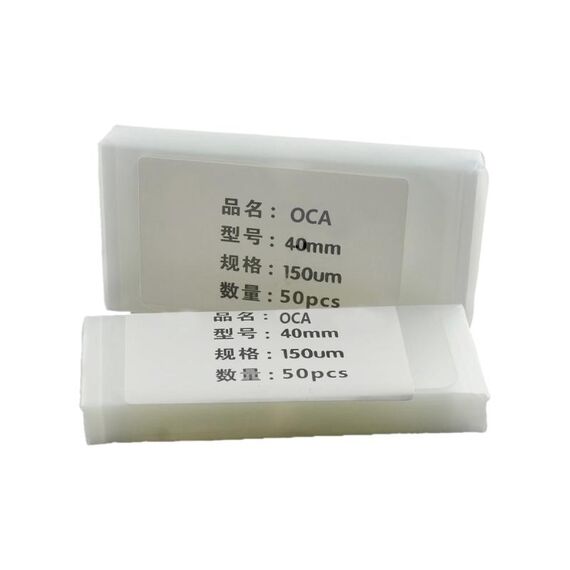 Pezzi di ricambio per iPhone, 50 PCS Adesivo ottico OCCA per Apple Watch Serie 4/5/6 44mm