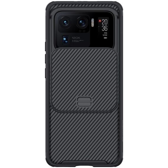 Per Xiaomi MI 11 Ultra Nillkin Black Mirror Pro Series Camshield Copertura intera Provabile resistente alla polvere Caso per PC antigraffio (nero)