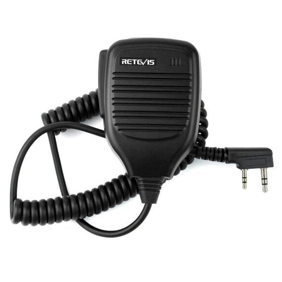 Retevis C9001 Microfono per altoparlanti PTT da 2 Pin