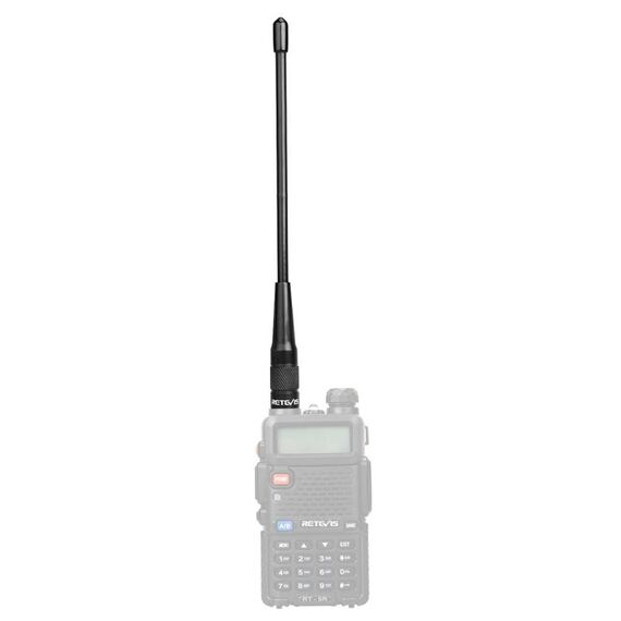 Retevis RHD-701 136-174 + 400-480MHz SMA-F Antenna a doppia band femminile per H-777 / RT5 / RT6 / RT7 / RT-5R / 888S