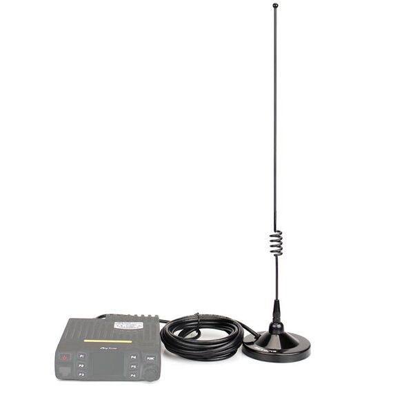 Retevis MR100 136-174 + 400-480MHz SL16 / PL259 Set di antenna per montaggio a magnete mobile